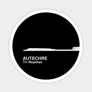 Autechre / Minimalist Graphic Artwork Design Magnet